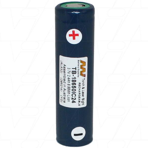 MI Battery Experts TB-18650IC24-BP1